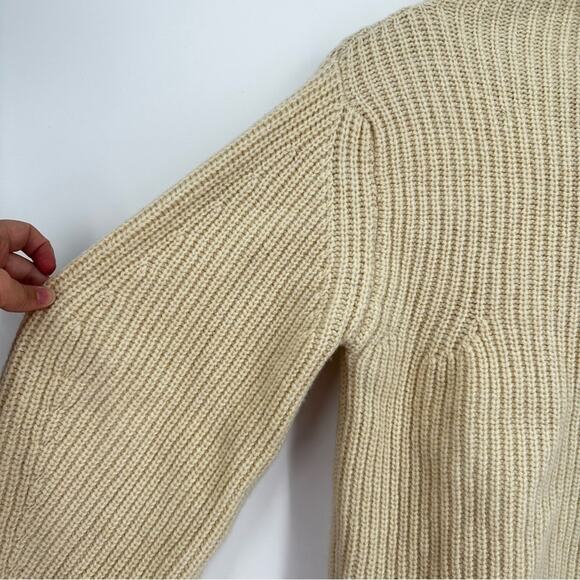 KINGS of Indigo Hisa Sweater Chunky Knit Recycled Wool Size Small - Picture 2 of 11